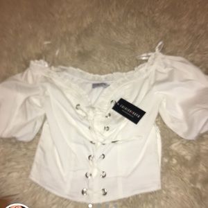 Fashion nova off shoulder top